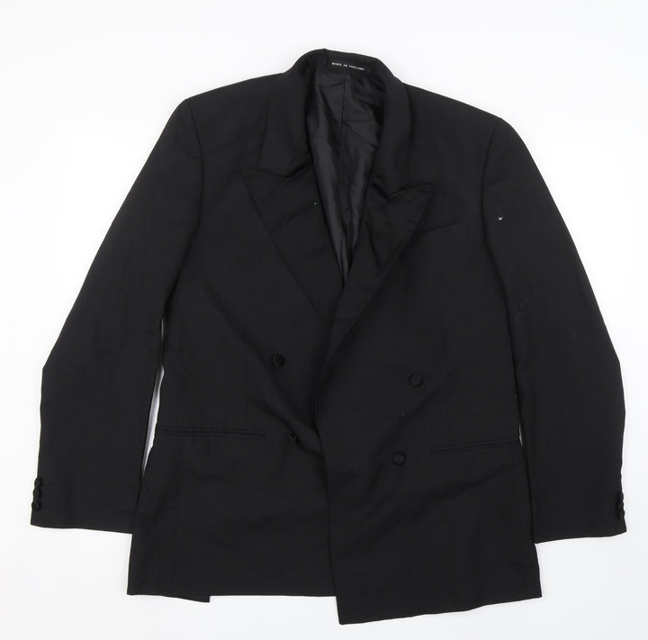 Special Occasions Mens Black   Jacket Suit Size 40