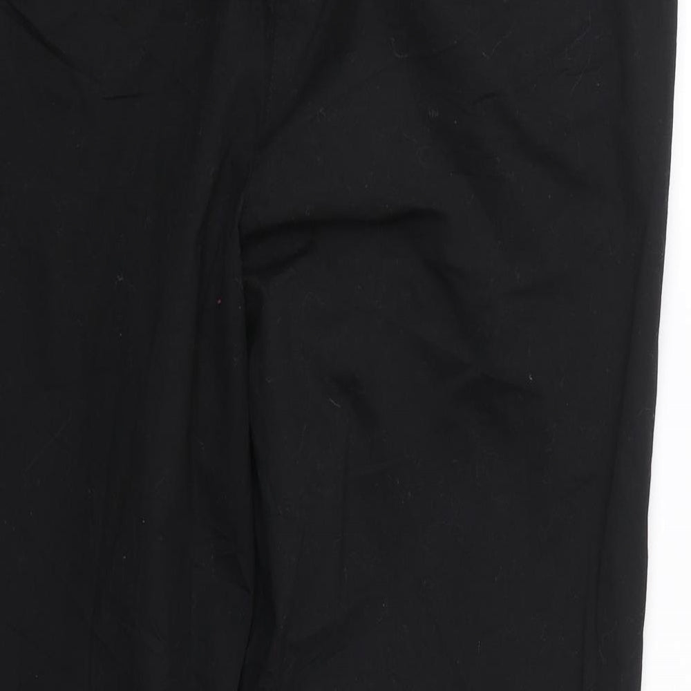 Autograph Womens Black   Cropped Trousers Size 18 L21.5 in