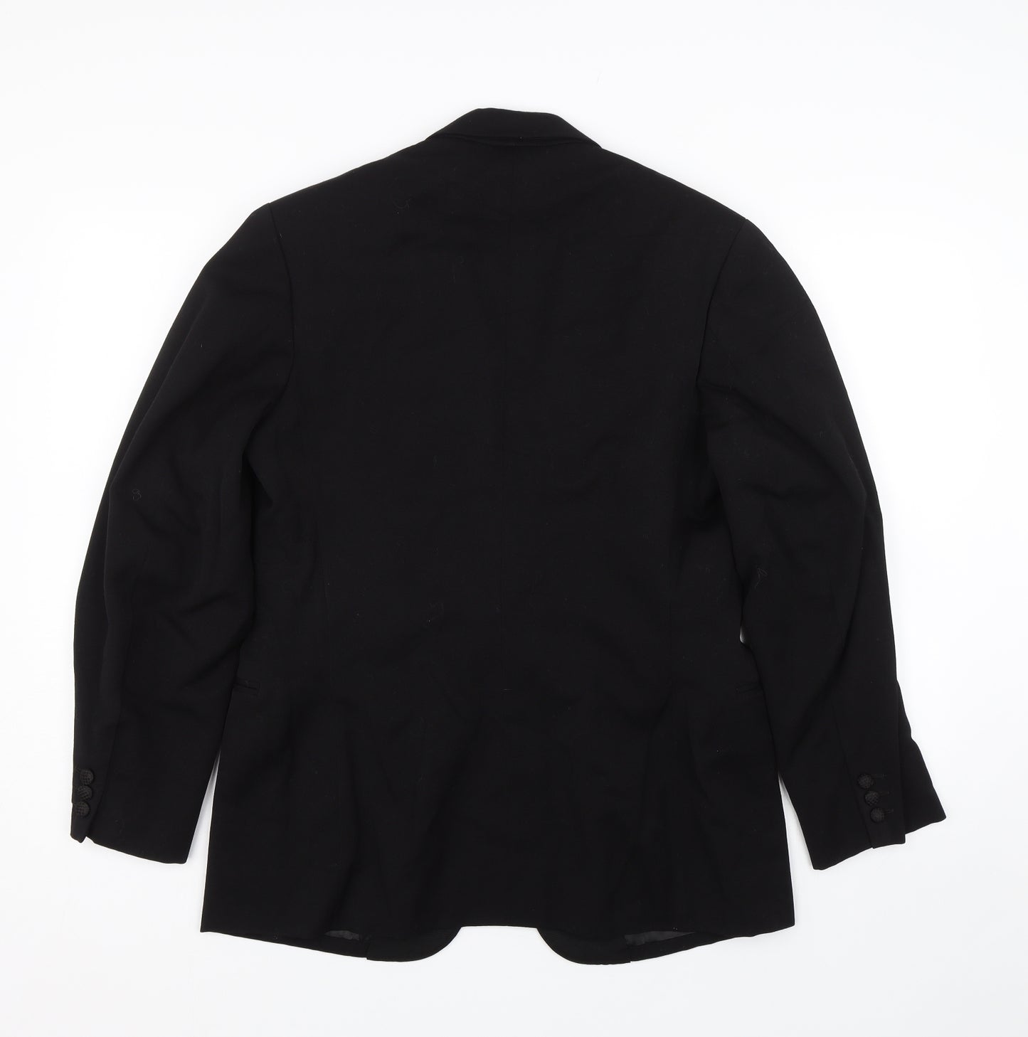 Wai Lam Mens Black   Tuxedo Suit Size 36