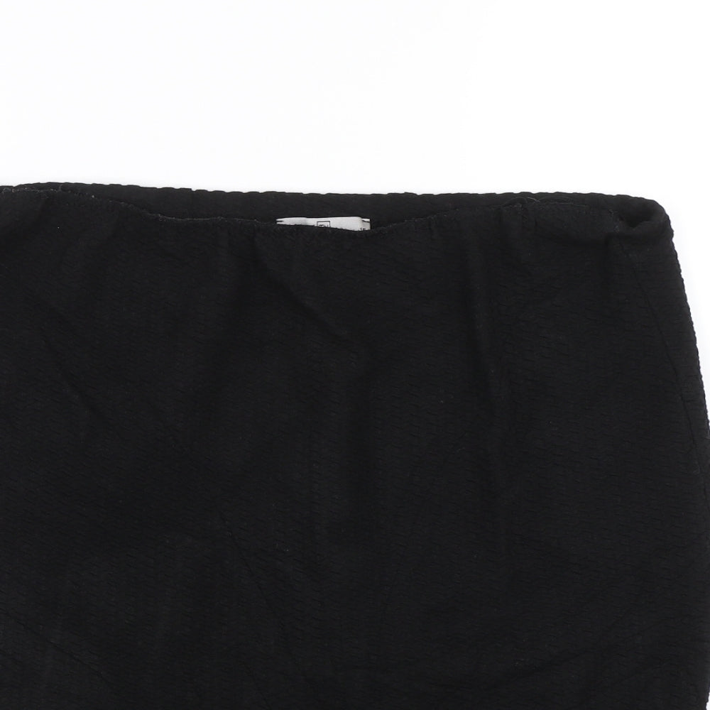TU Womens Black   Mini Skirt Size 18