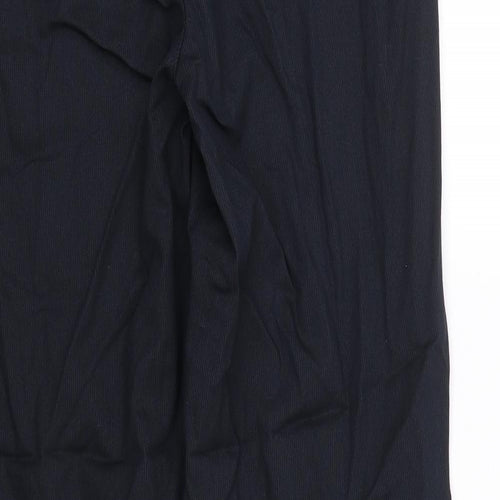 Gerry Weber Womens Blue Striped  Trousers  Size 12 L28 in