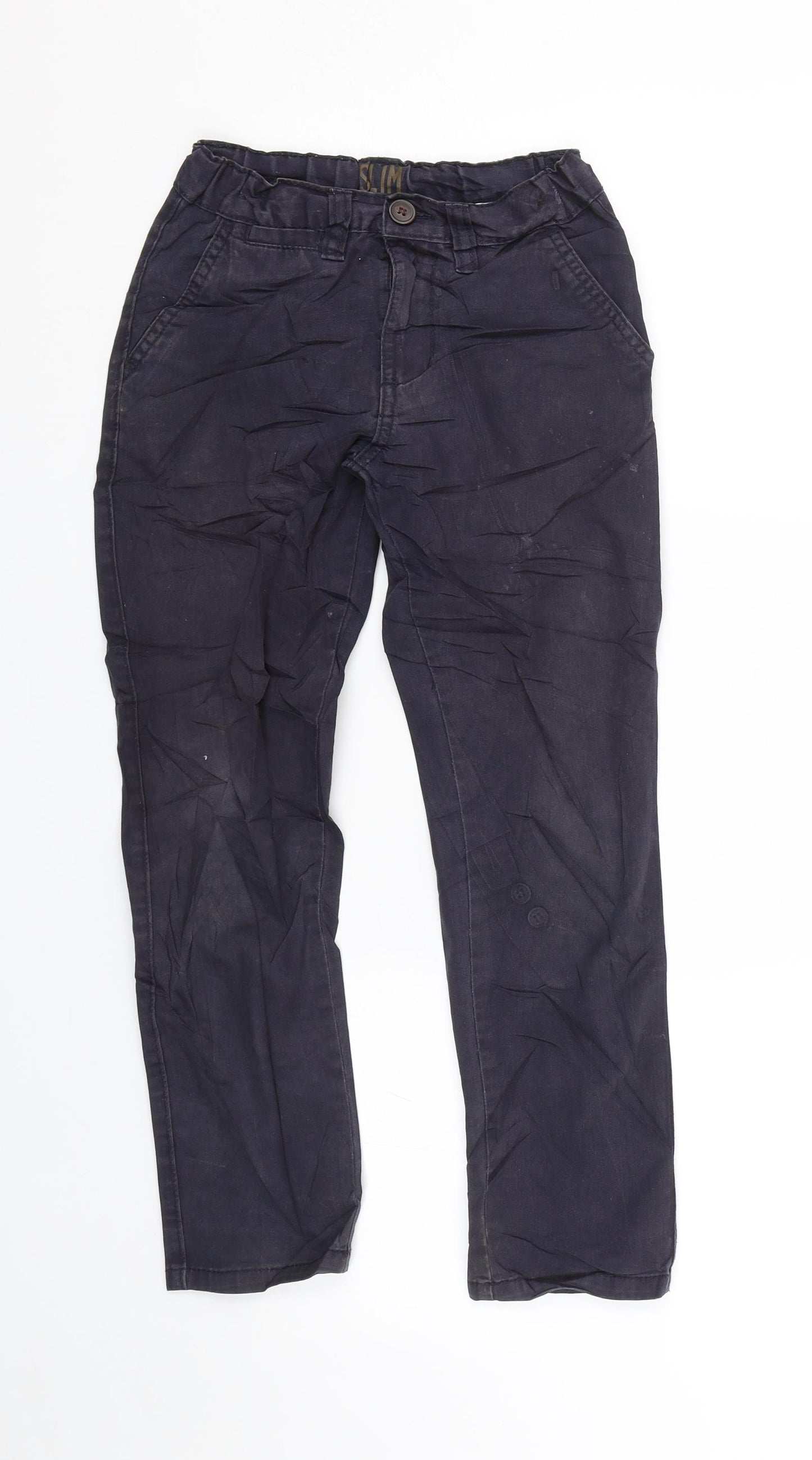 Primark Boys Blue    Trousers Size 8-9 Years
