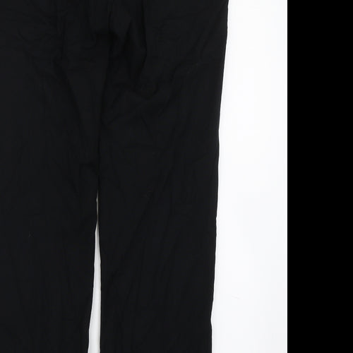 M&S Womens Black   Trousers  Size 10 L27 in