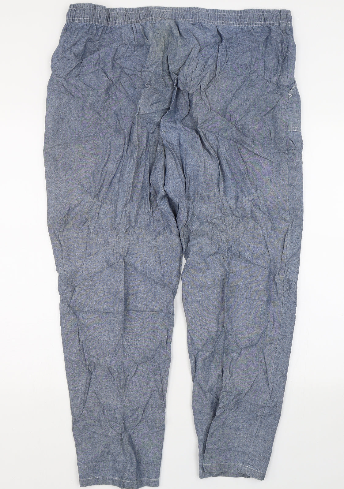 Damart Womens Blue   Capri Trousers Size 22 L26 in