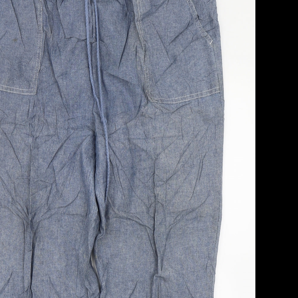 Damart Womens Blue   Capri Trousers Size 22 L26 in