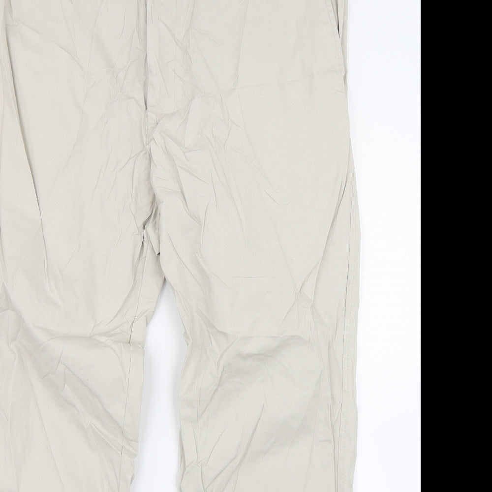 M&S Mens Beige   Trousers  Size 42 L26 in