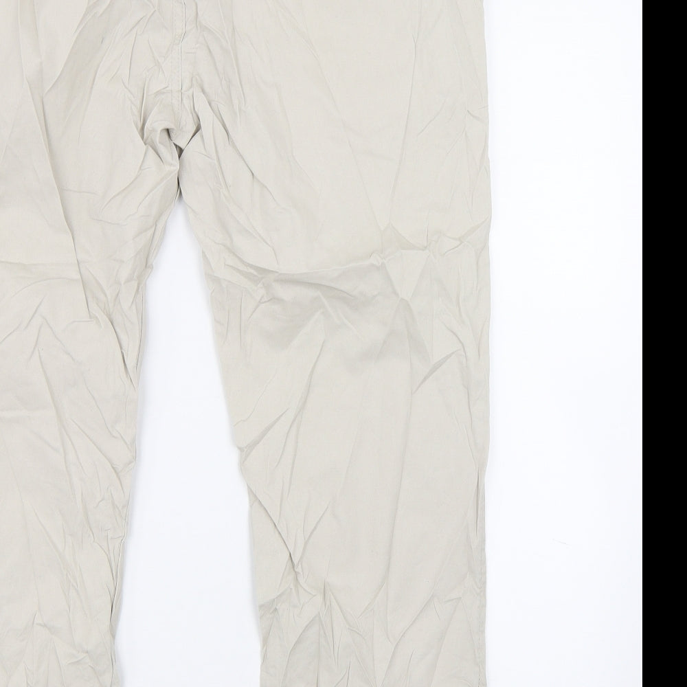 M&S Mens Beige   Trousers  Size 42 L26 in
