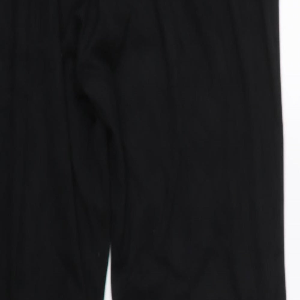M&S Womens Black   Sweatpants Trousers Size 18 L30 in