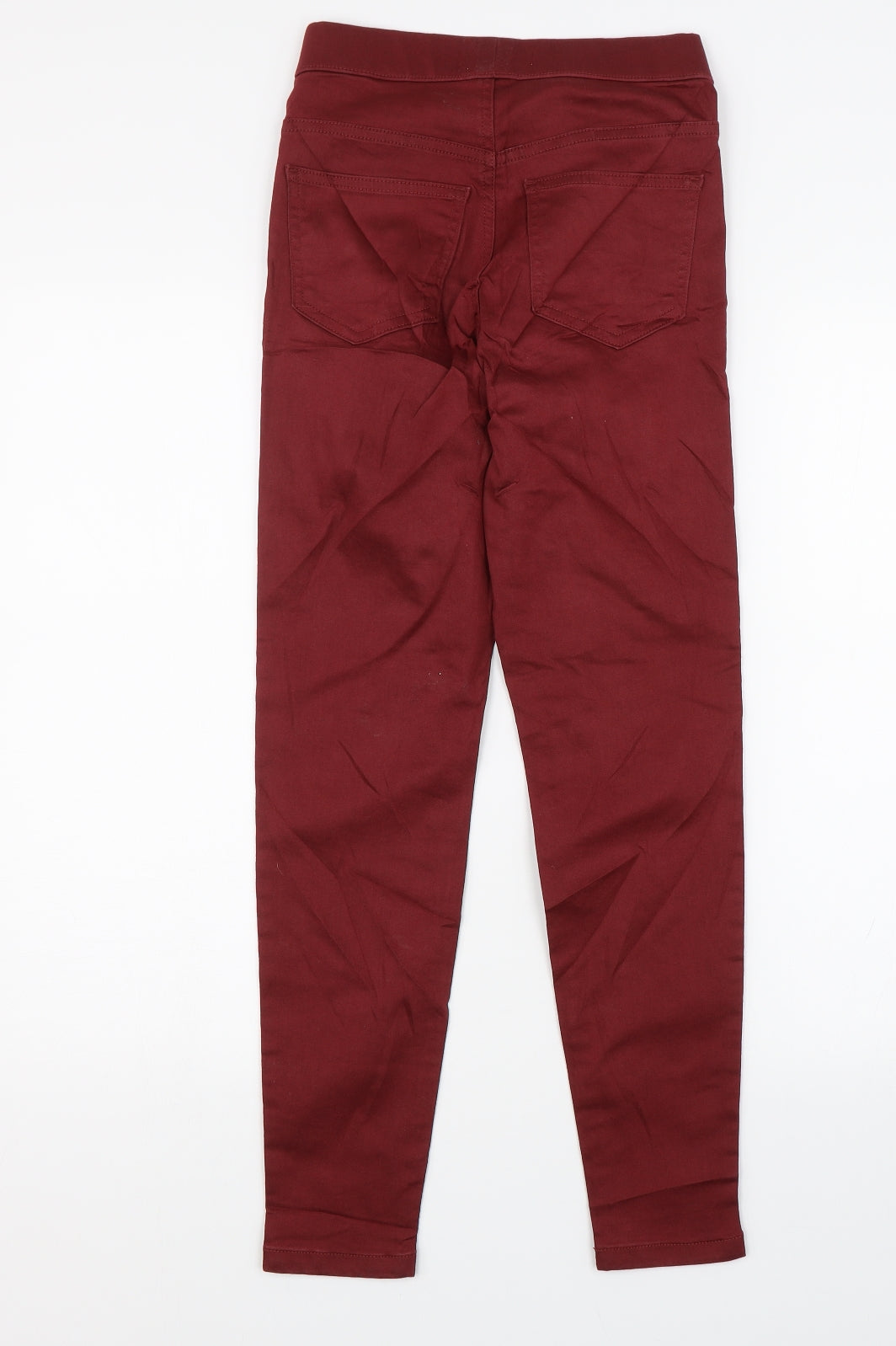 M&S Womens Red   Jegging Jeans Size 6 L26 in