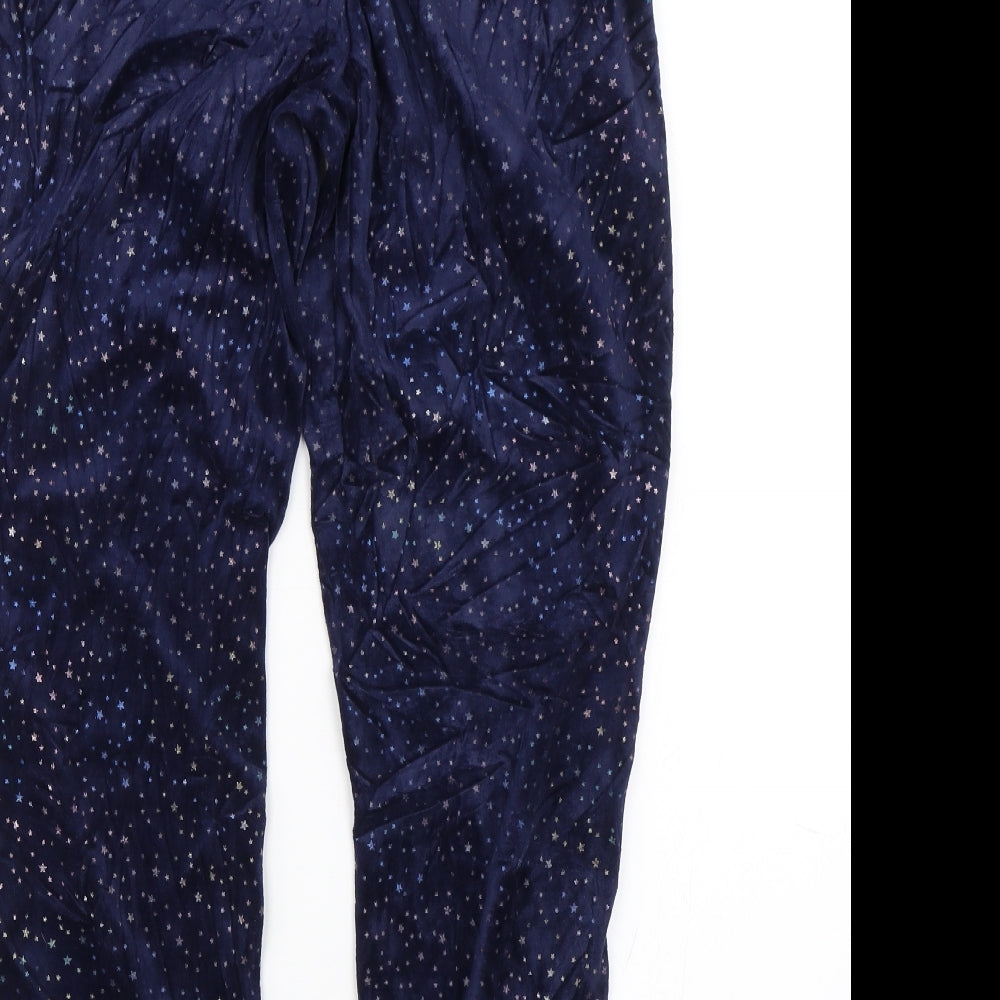 Matalan Womens Blue Polka Dot  Cami Pyjama Pants Size 12