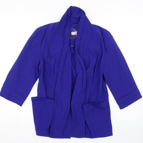 Per Una Womens Blue   Jacket Blazer Size 10