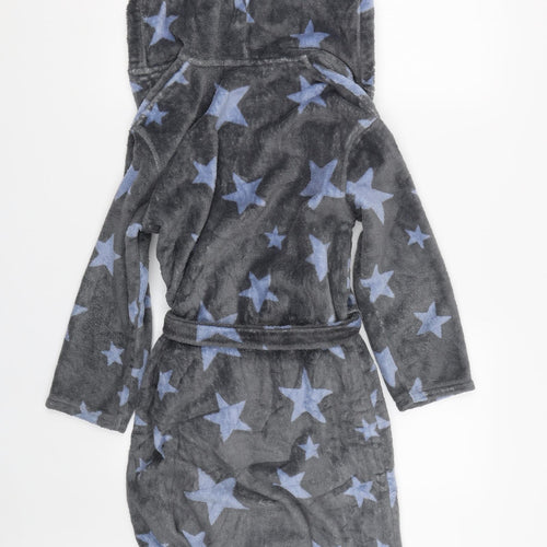 M&S Boys Grey Polka Dot   Gown Size 9-10 Years  - Stars