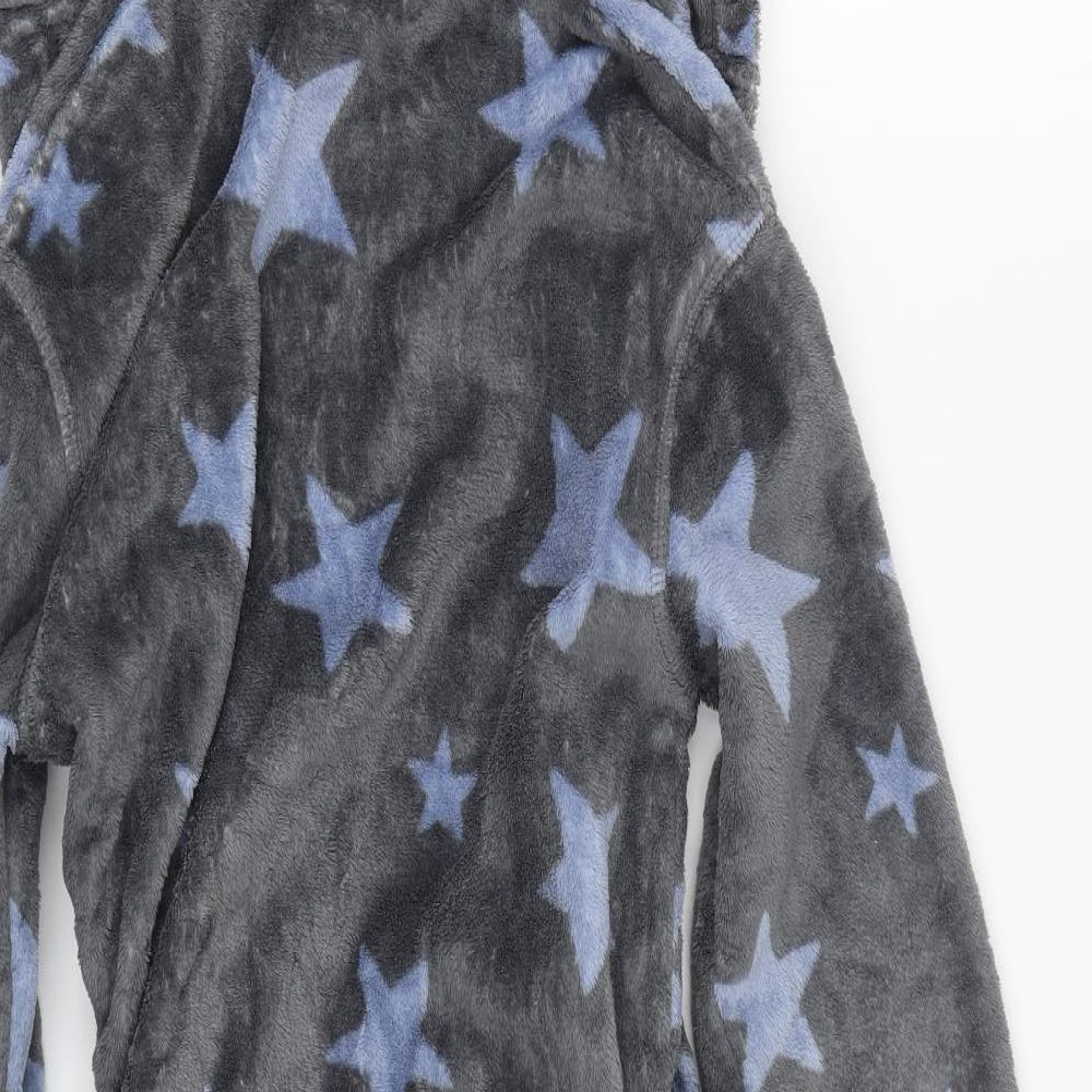 M&S Boys Grey Polka Dot   Gown Size 9-10 Years  - Stars