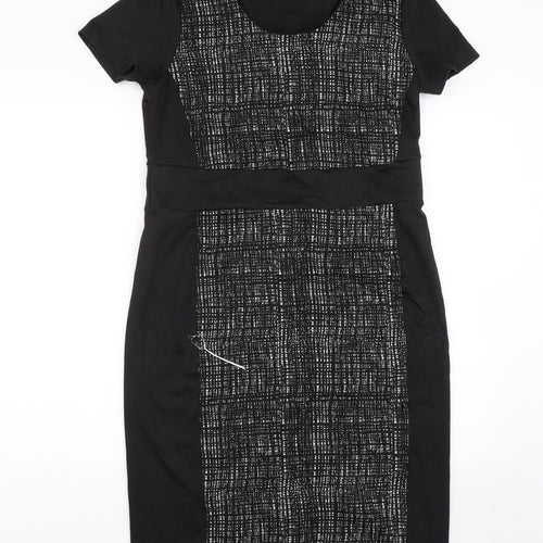 Lavita Womens Black   T-Shirt Dress  Size 14