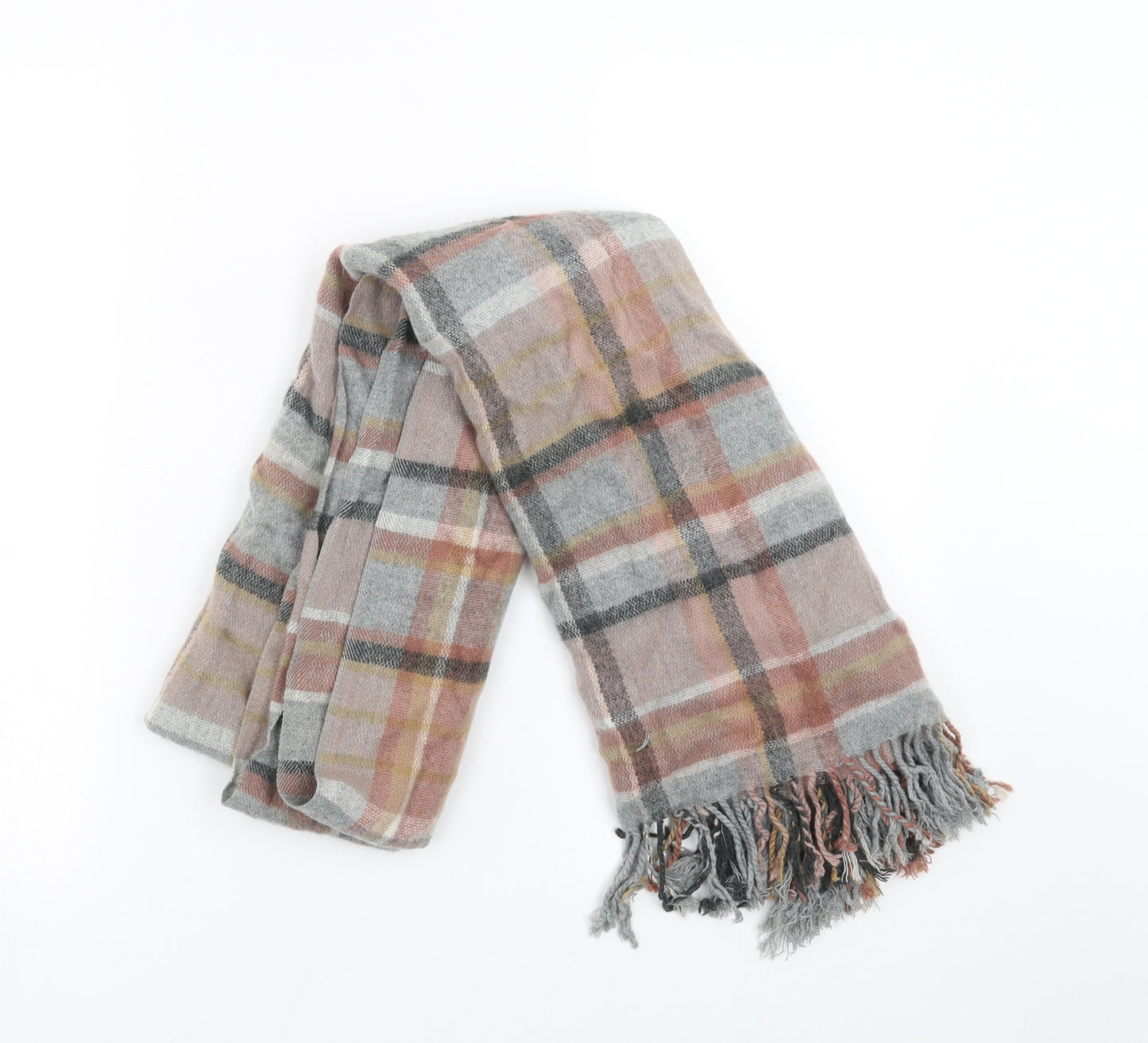 Preworn Womens Grey Check   Scarf