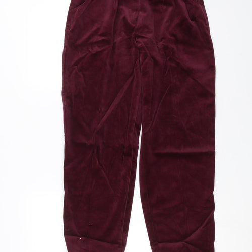 Waves Womens Purple   Trousers  Size M L27 in