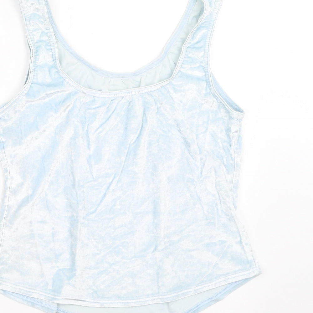 Marks and Spencer Womens Blue   Basic T-Shirt Size 16