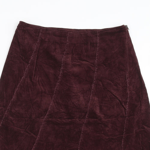 feema Womens Purple   A-Line Skirt Size 10