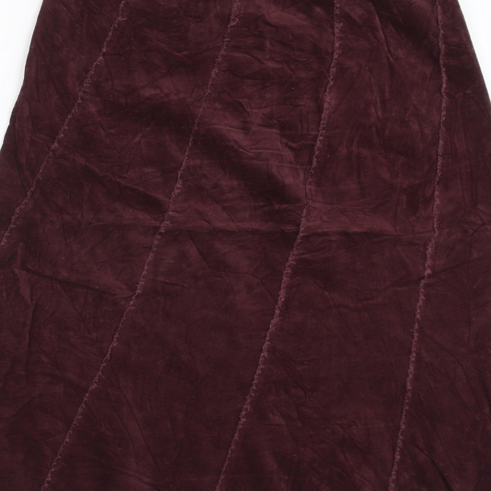 feema Womens Purple   A-Line Skirt Size 10