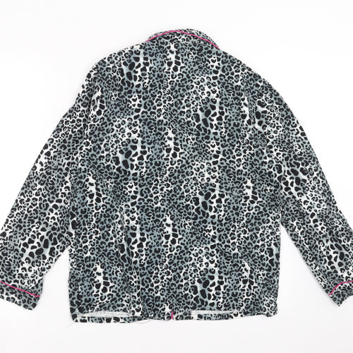 nd intimates Womens Grey Animal Print  Top Pyjama Top Size S
