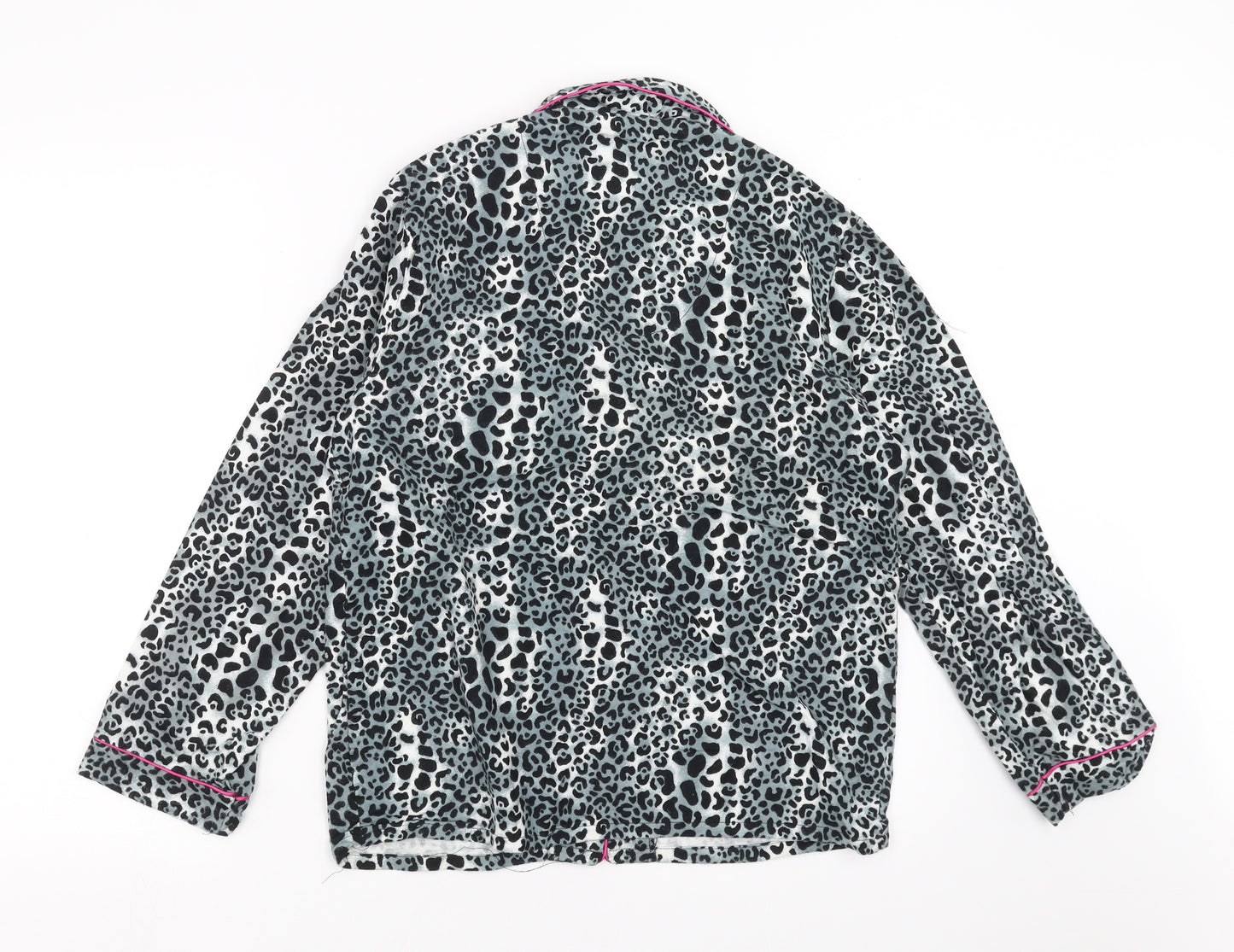 nd intimates Womens Grey Animal Print  Top Pyjama Top Size S
