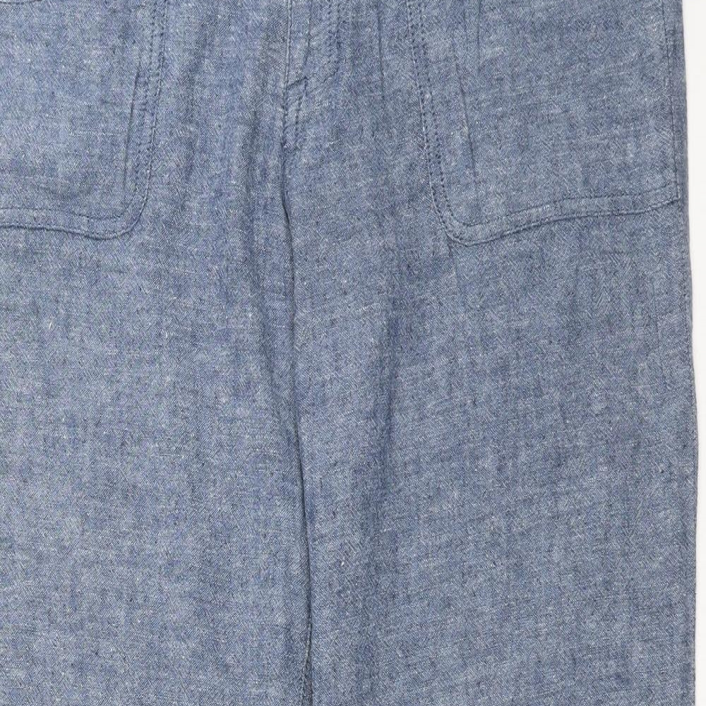 TU Womens Blue   Trousers  Size 12 L29 in
