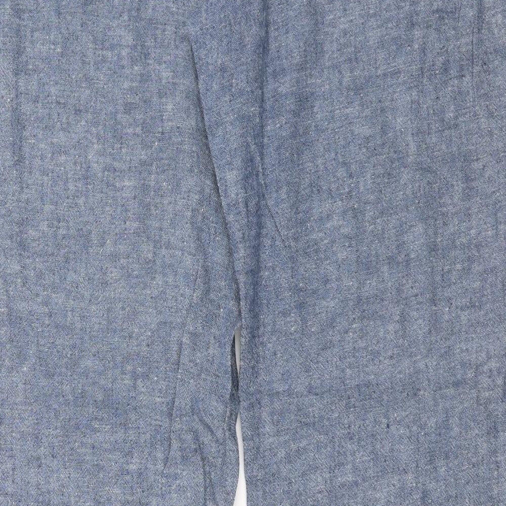 TU Womens Blue   Trousers  Size 12 L29 in