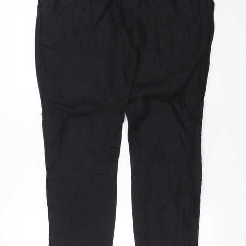 NEXT Womens Black   Trousers  Size 14 L29 in