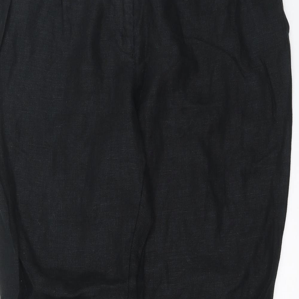NEXT Womens Black   Trousers  Size 14 L29 in