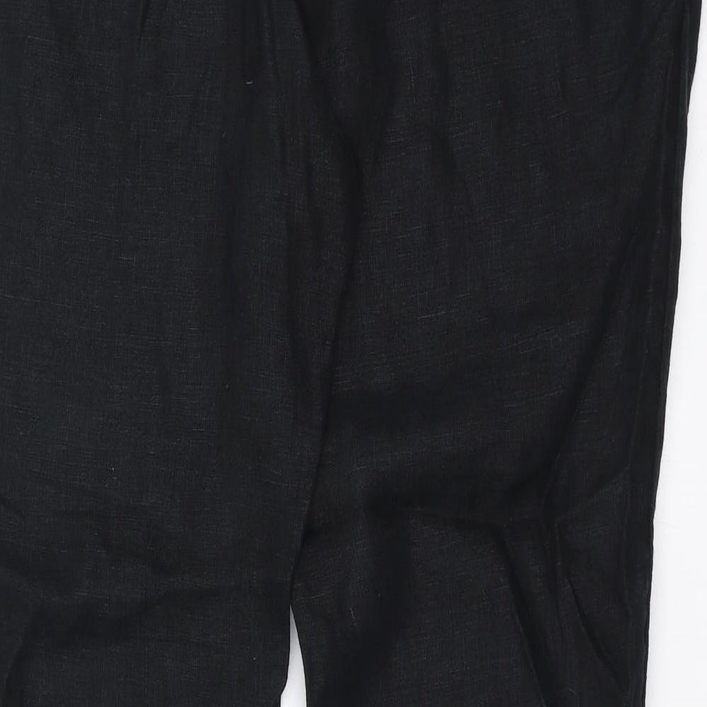NEXT Womens Black   Trousers  Size 14 L29 in