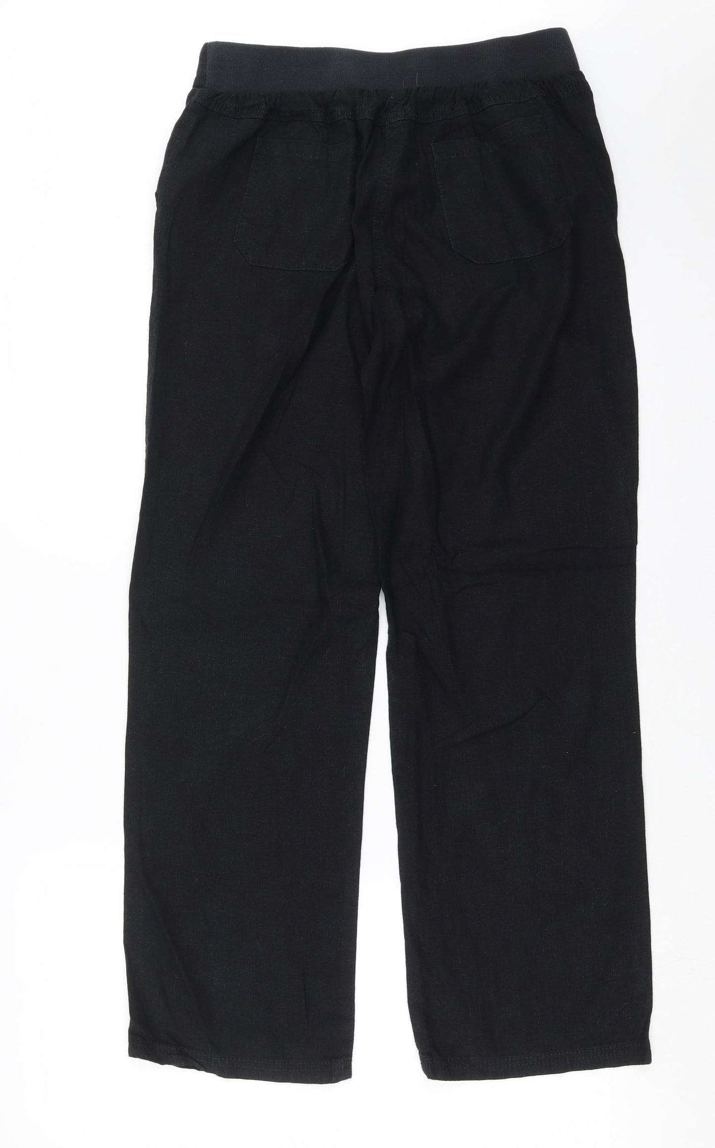 George Womens Black   Trousers  Size 10 L29 in