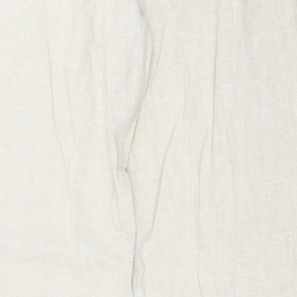 TU Womens Beige   Trousers  Size 16 L32 in