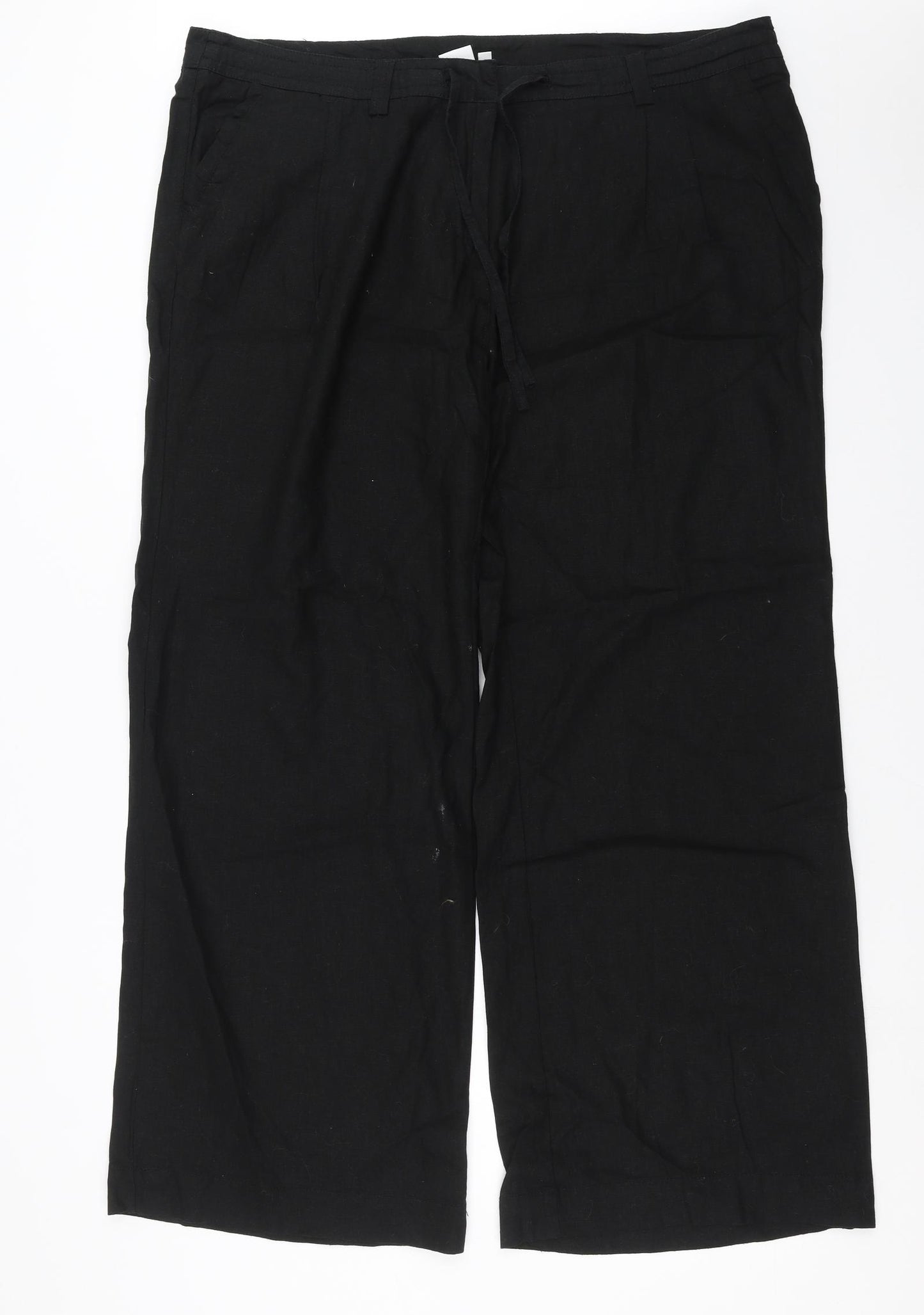 Ethel Austin Womens Black   Trousers  Size 22 L31 in