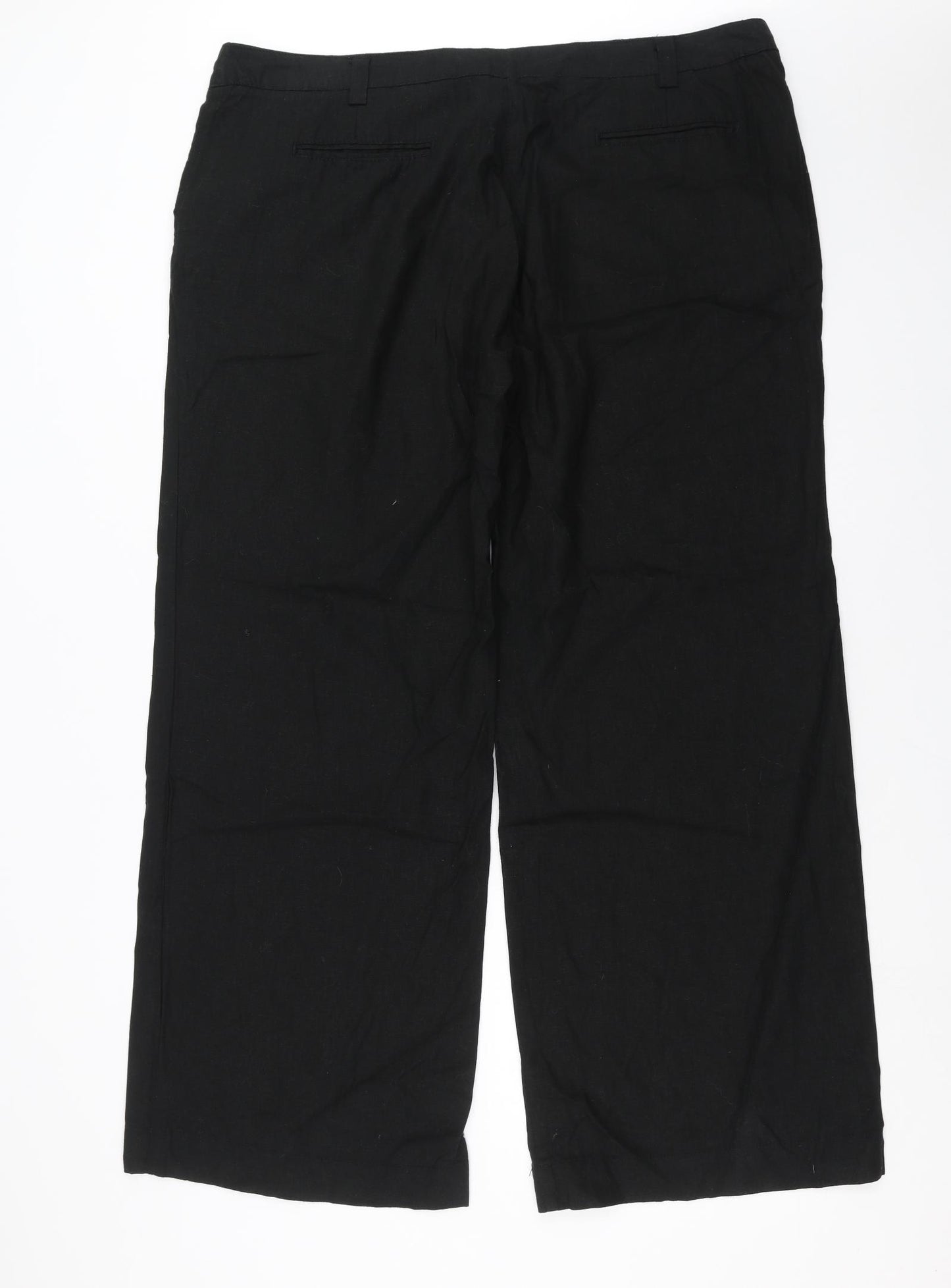 Ethel Austin Womens Black   Trousers  Size 22 L31 in