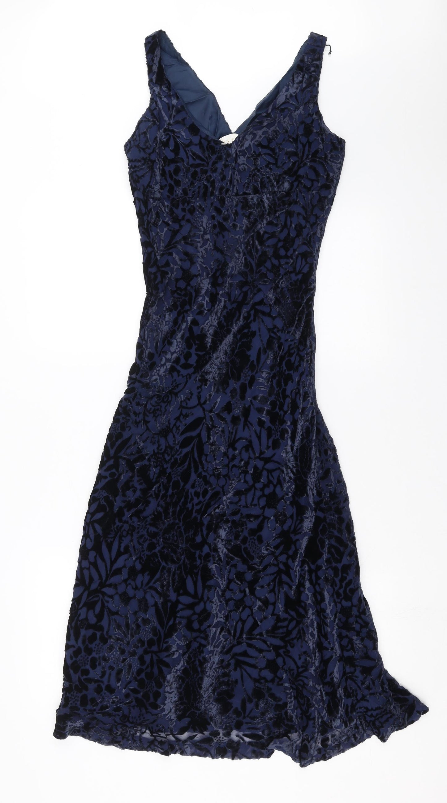 EAST Womens Blue Floral  Shift  Size 8