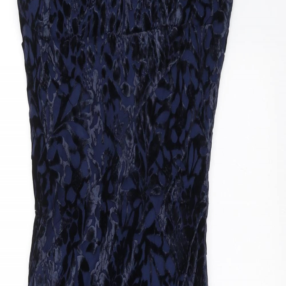 EAST Womens Blue Floral  Shift  Size 8