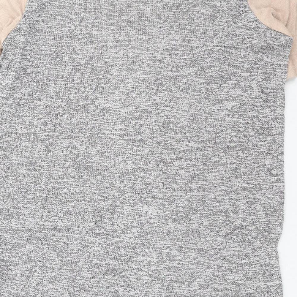 River Island Womens Grey   Basic T-Shirt Size 8