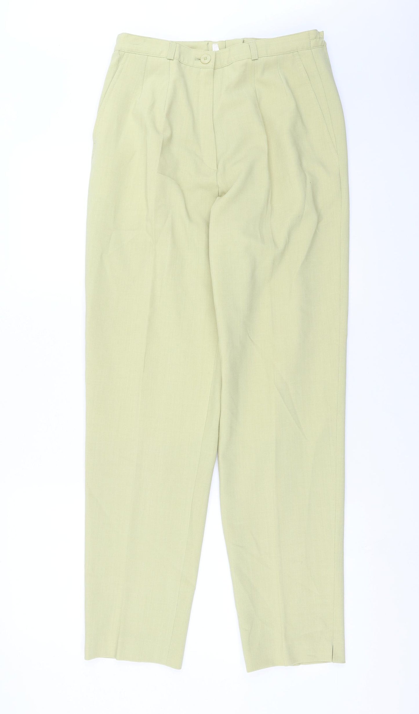 isabell Womens Green   Trousers  Size 12 L30 in