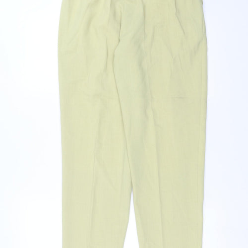 isabell Womens Green   Trousers  Size 12 L30 in