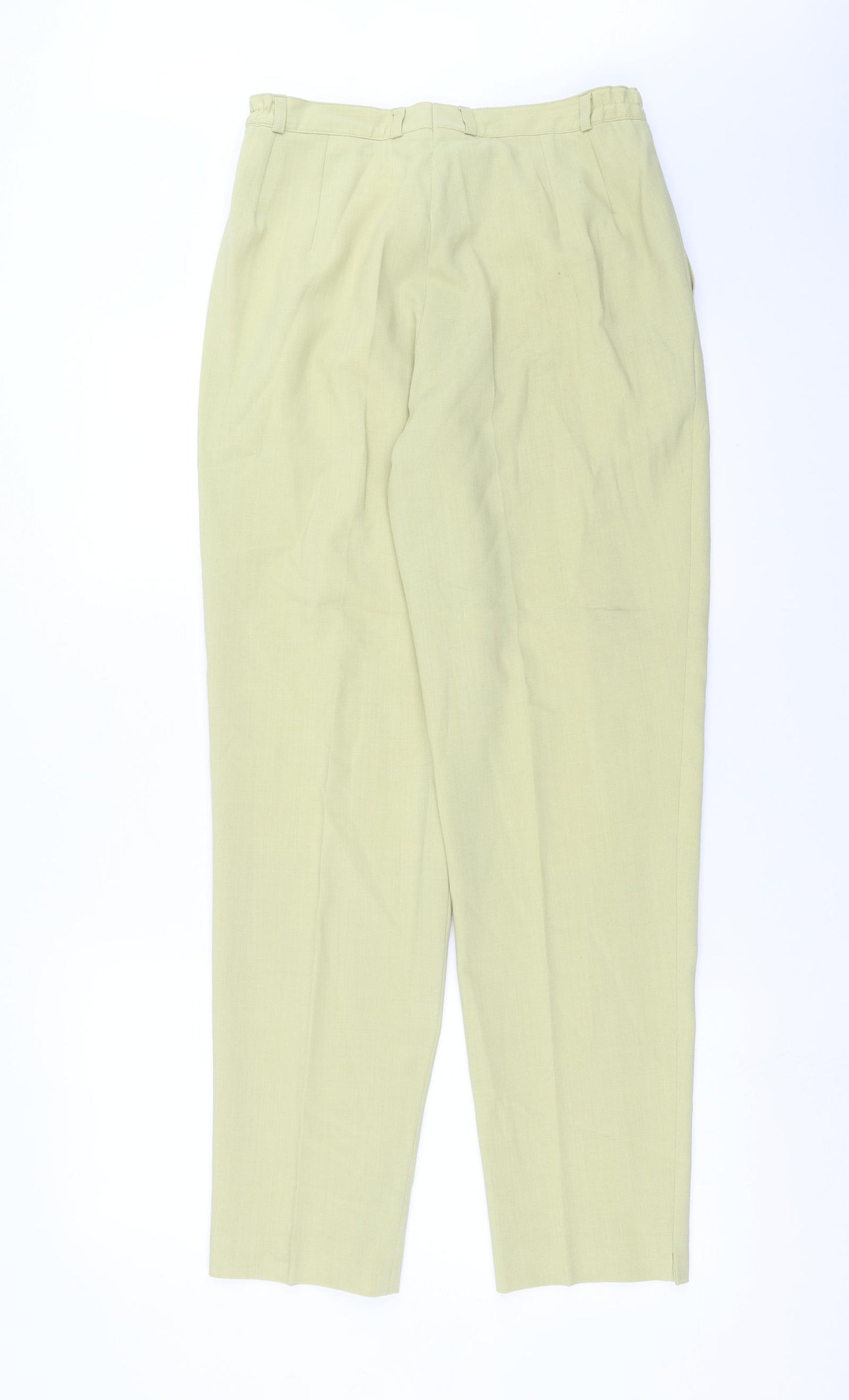 isabell Womens Green   Trousers  Size 12 L30 in