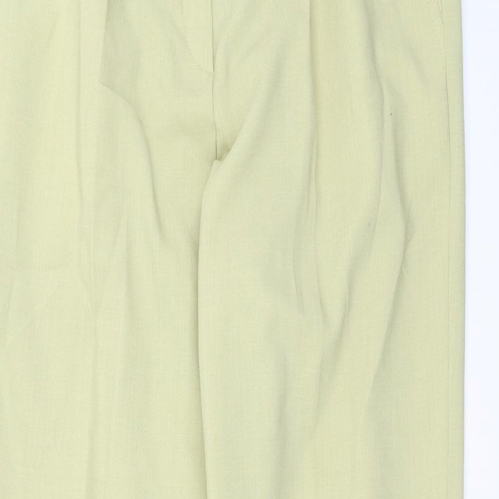 isabell Womens Green   Trousers  Size 12 L30 in