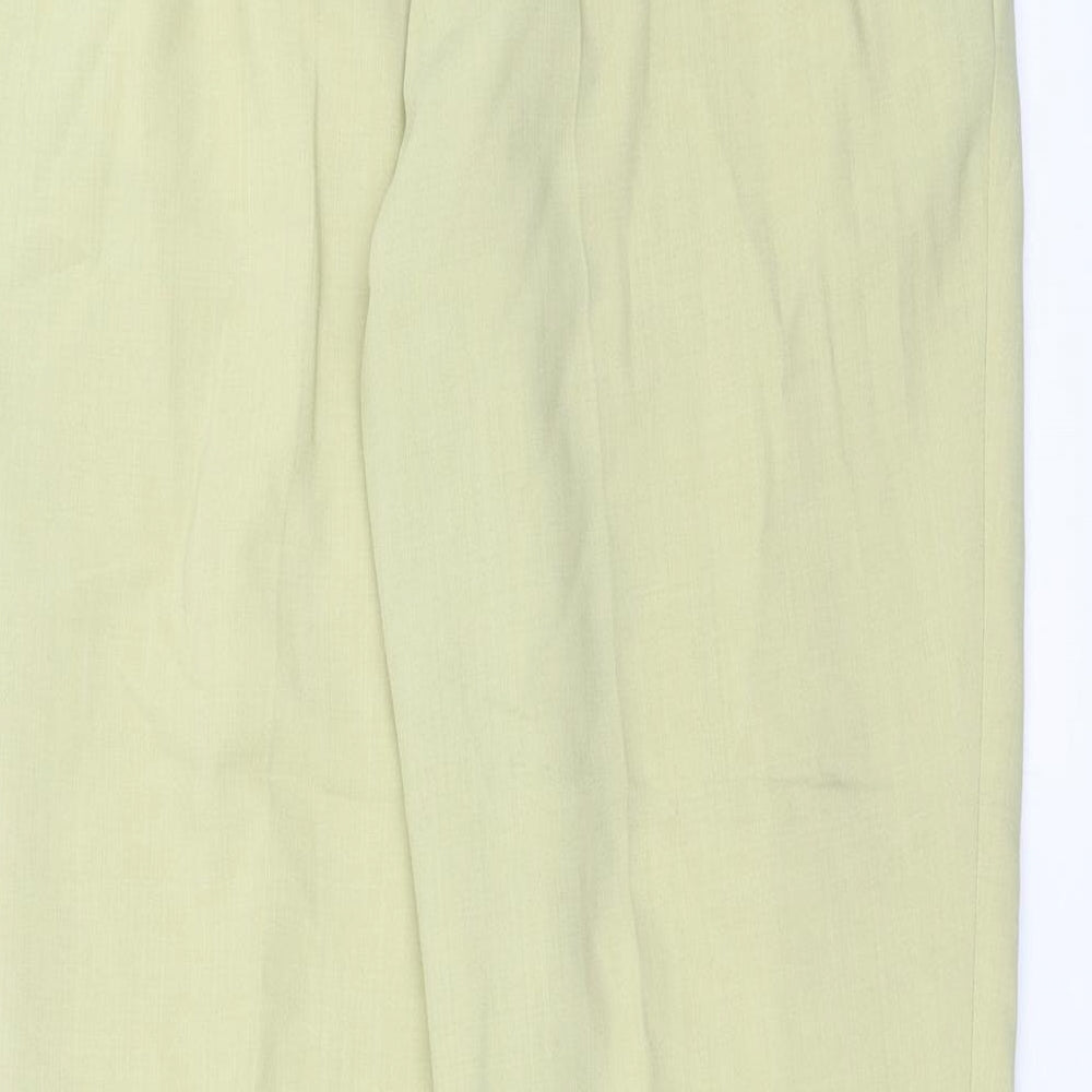 isabell Womens Green   Trousers  Size 12 L30 in