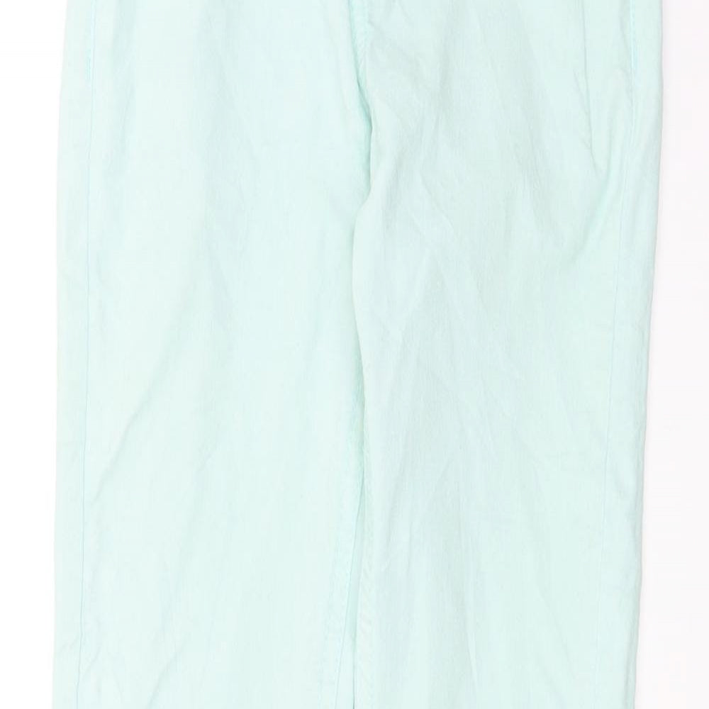 SINSAY Womens Green  Denim Skinny Jeans Size 2XS L27 in