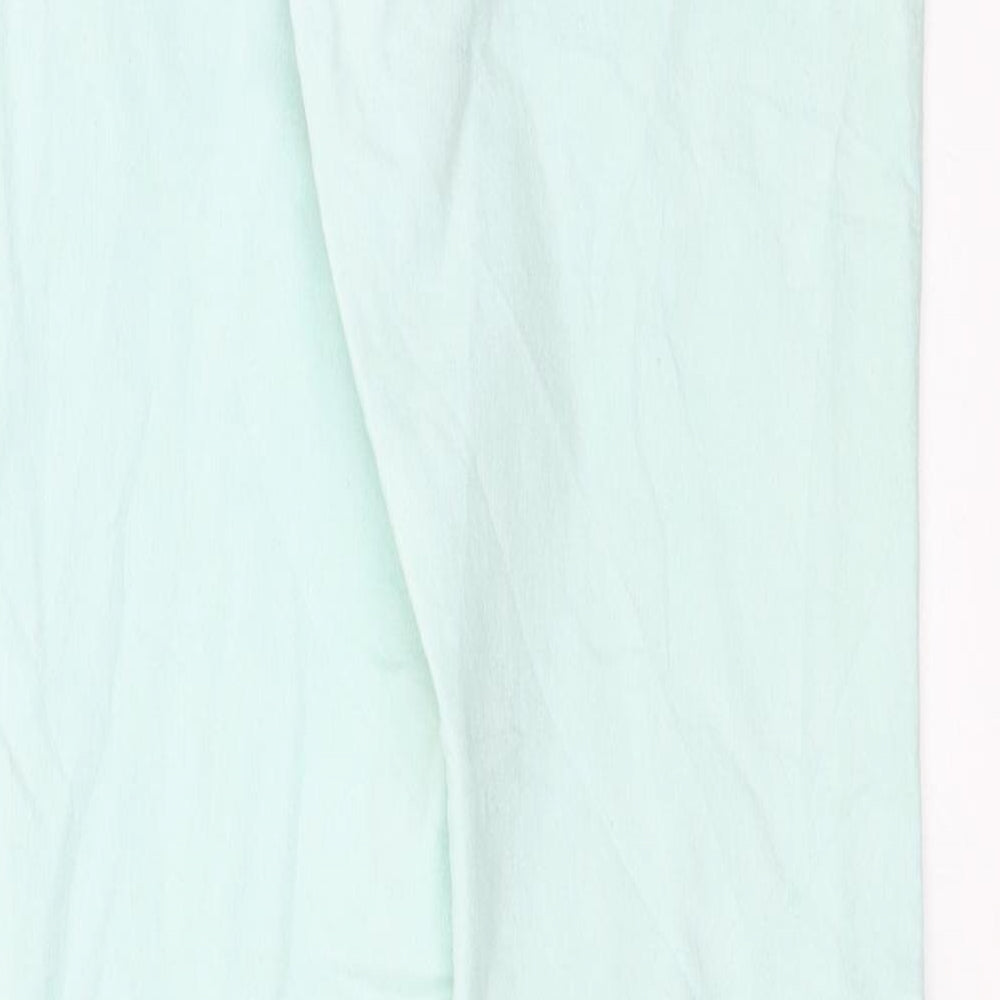SINSAY Womens Green  Denim Skinny Jeans Size 2XS L27 in