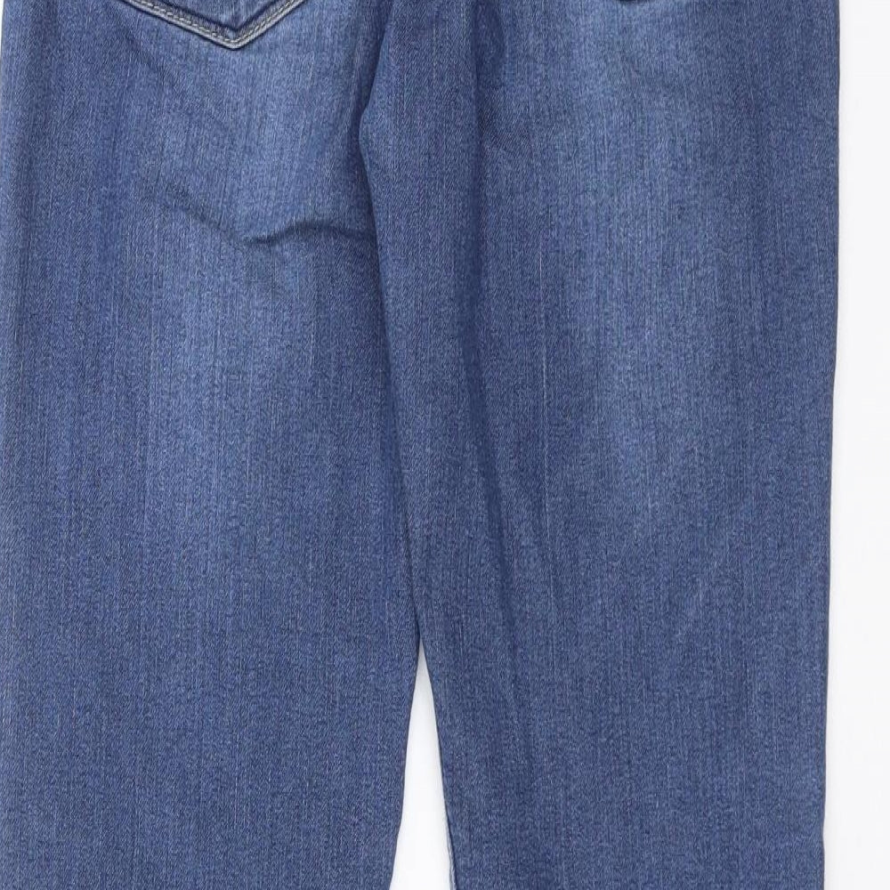 NEXT Womens Blue  Denim Bootcut Jeans Size 12 L30 in
