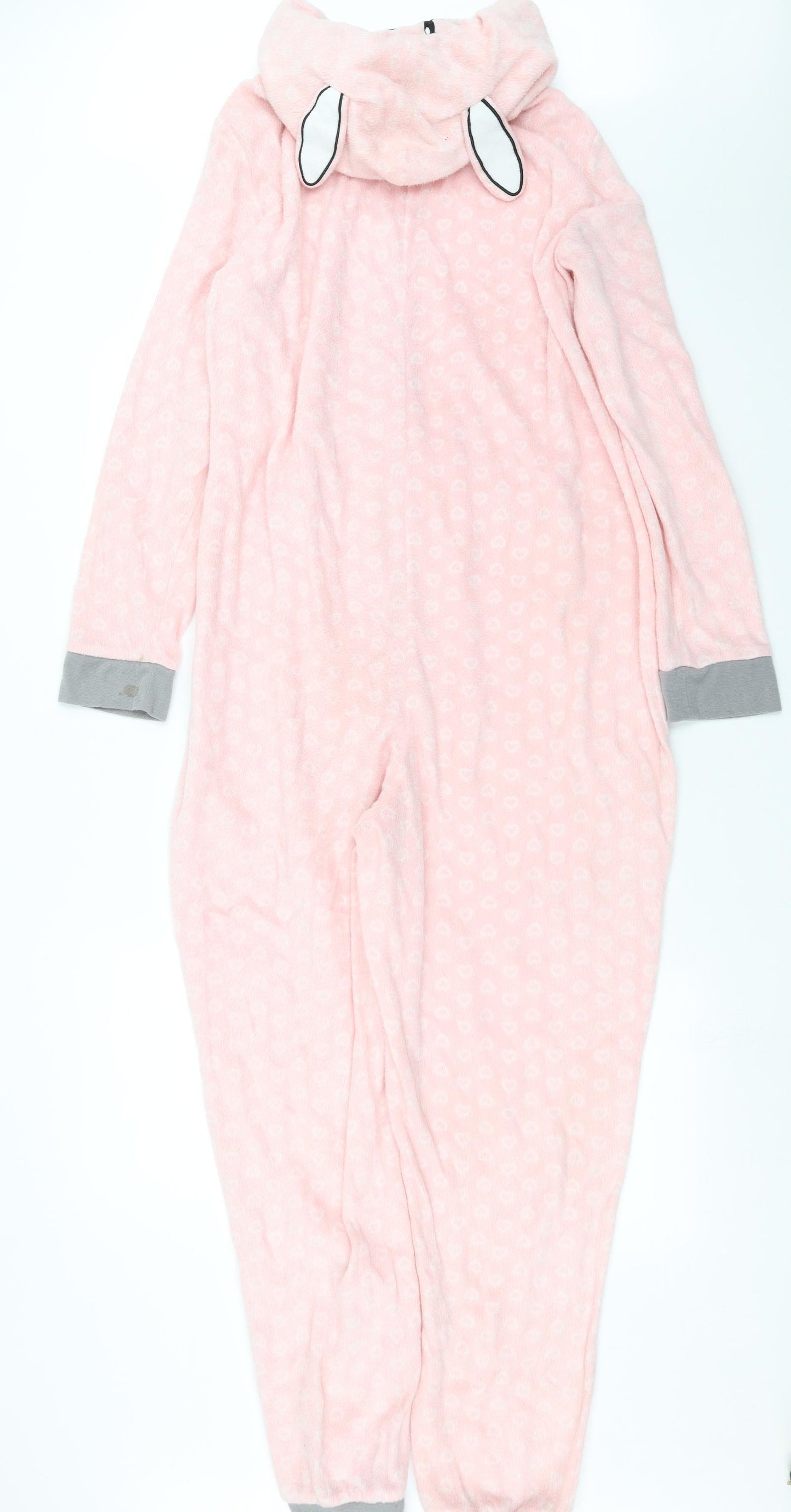 Avenue Womens Pink Geometric  Top One Piece Size L  - onesie
