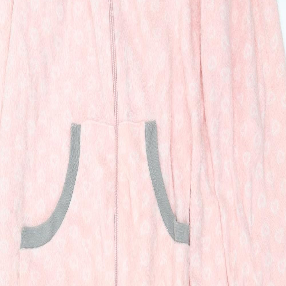 Avenue Womens Pink Geometric  Top One Piece Size L  - onesie