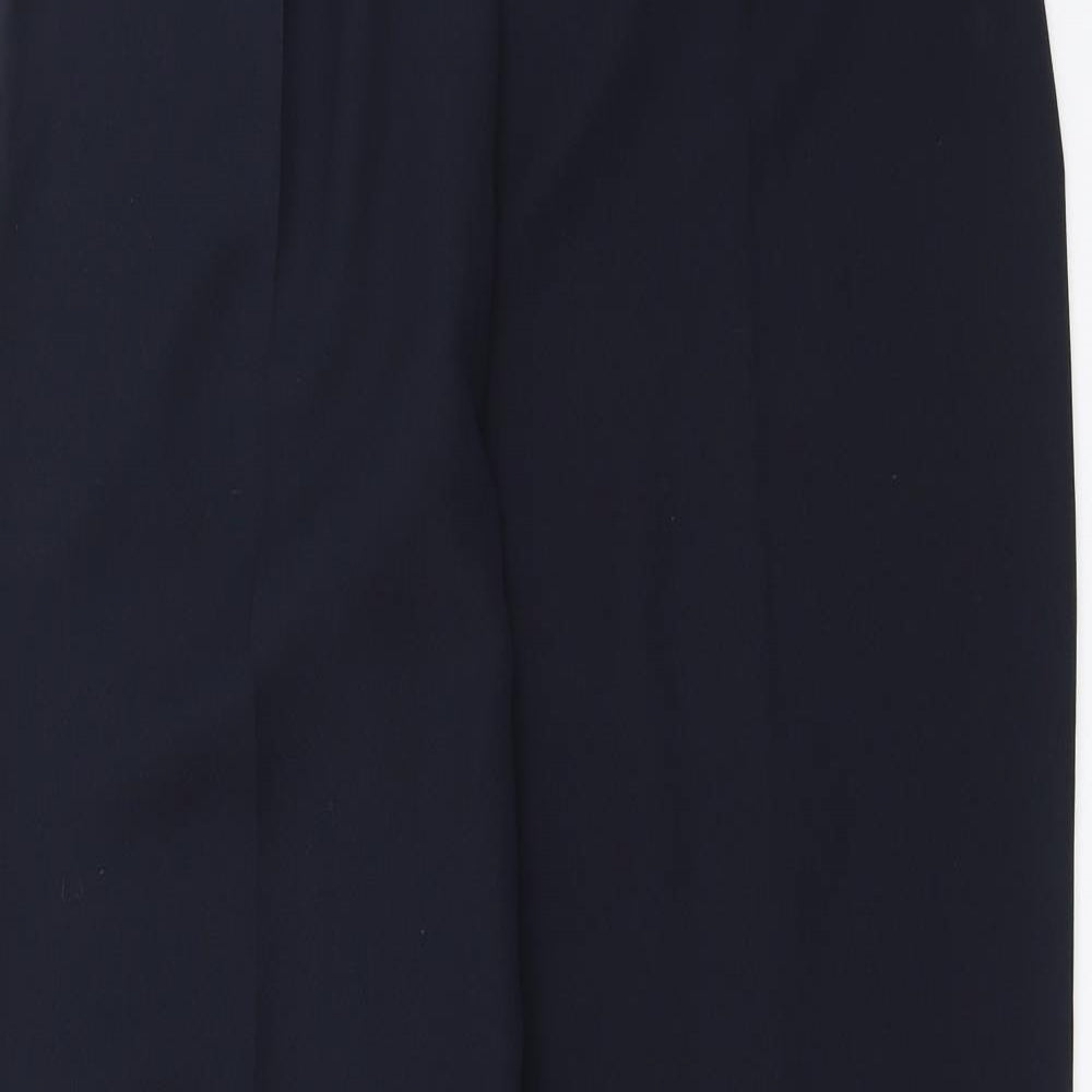 Alex Martin Womens Blue   Trousers  Size 14 L30 in