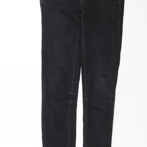 Pull&Bear Womens Black  Denim Skinny Jeans Size 6 L30 in