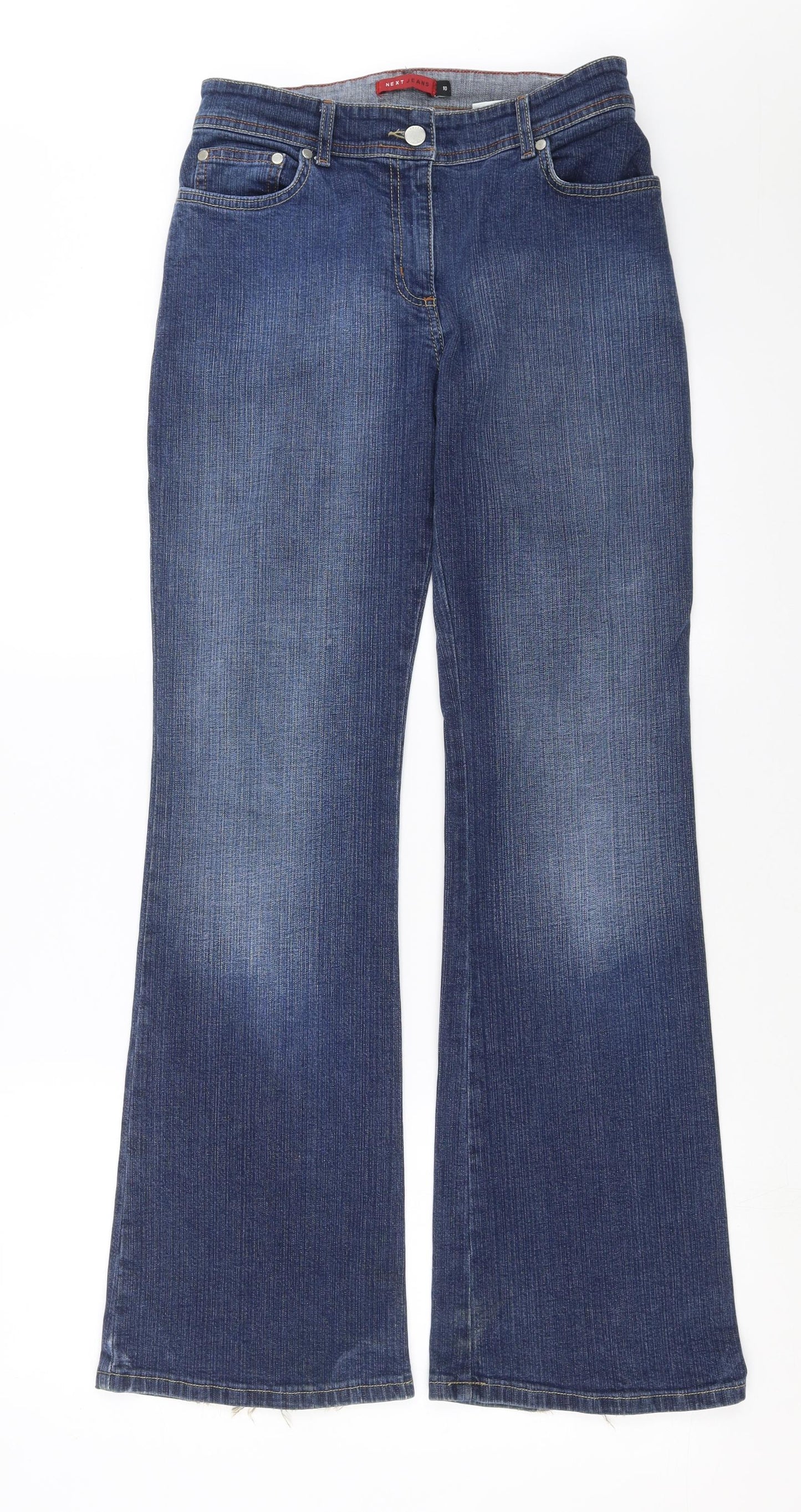 NEXT Womens Blue  Denim Bootcut Jeans Size 10 L31 in